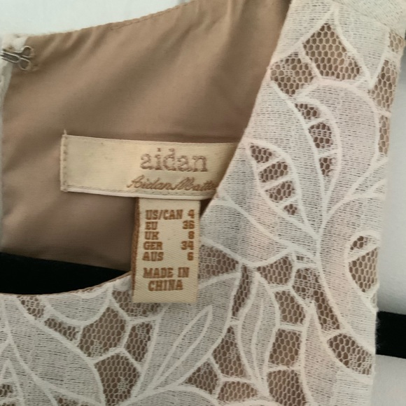 NWT White Lace Dress Aidan for all kind of events! - Picture 9 of 10